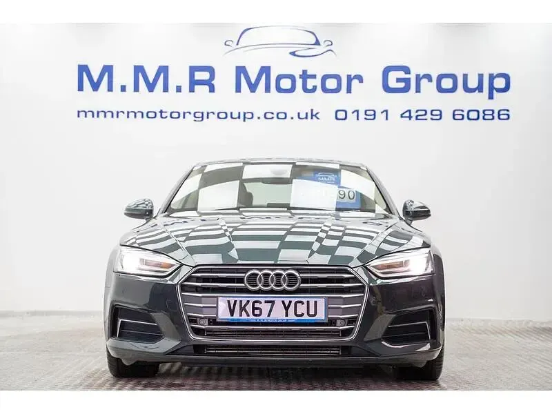 Used Audi A5 Sport 190 HP (139 kW) 2017 Green Coupe