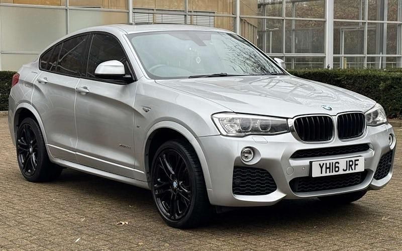 Silver Used 2016 BMW X4 M Sport SUV | £11,290 (Fair price) - Image 1/4