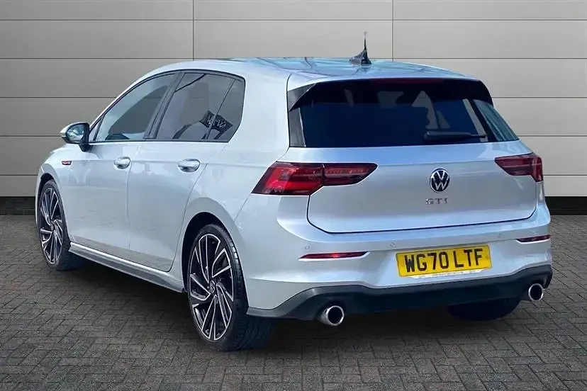 Used VW Golf VIII GTI 245 HP (180 kW) 2021 Silver Hatchback