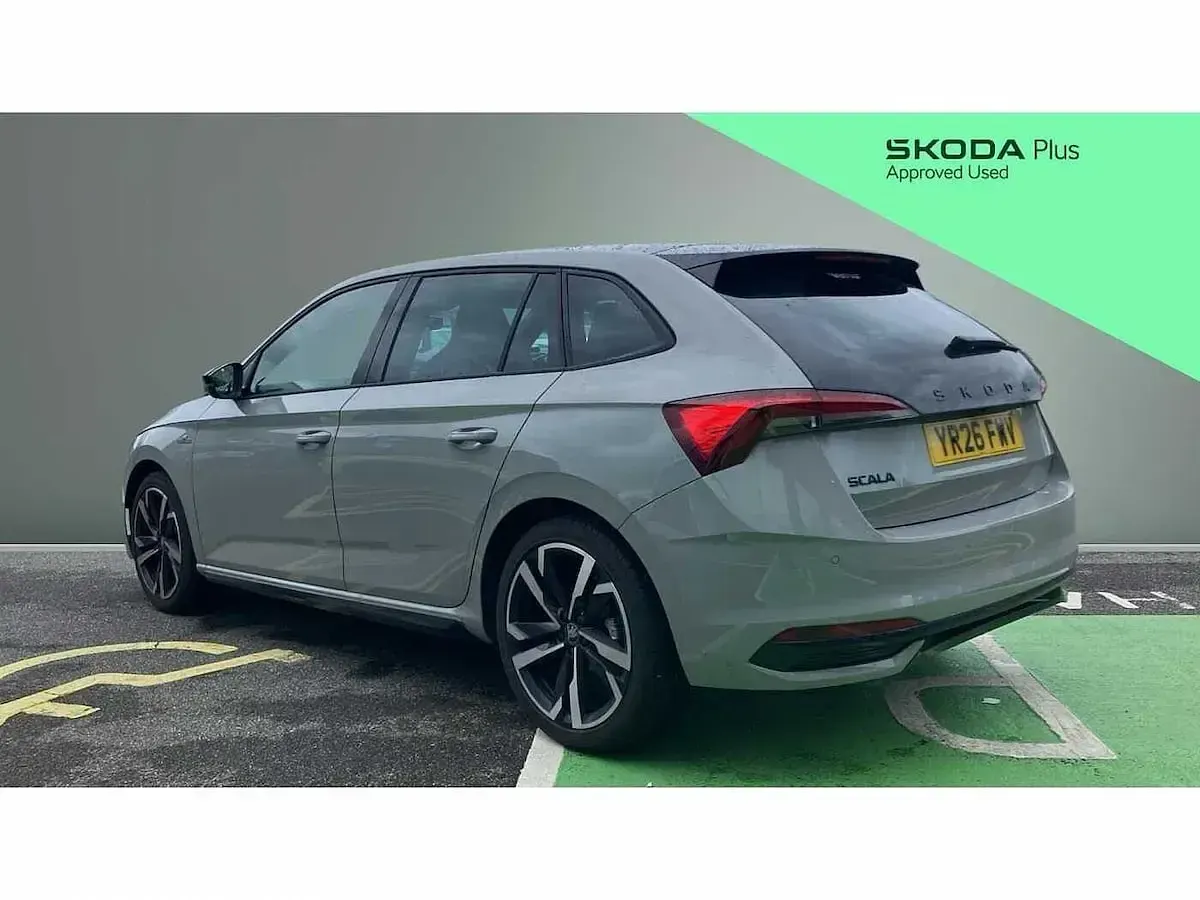 Used Skoda Scala Monte Carlo 116 HP (85 kW) 2026 Meteor grey Hatchback