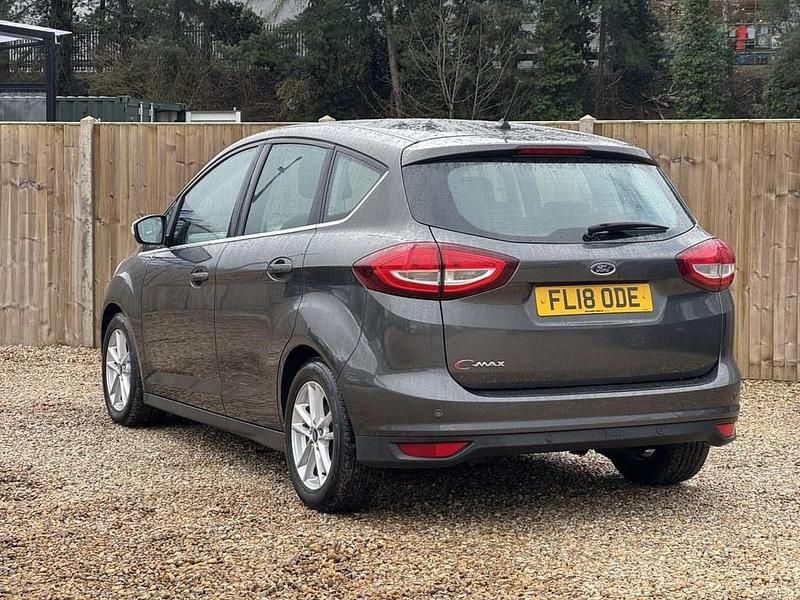 Used Ford C-MAX Zetec 120 HP (88 kW) 2018 Grey MPV