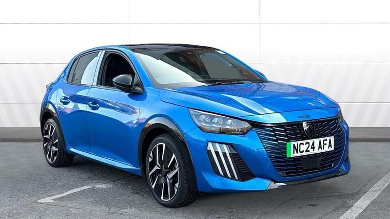 Used Peugeot e-208 GTi 114 kW (156 HP) 2024 Blue Hatchback