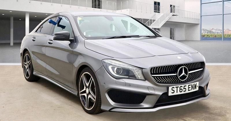 Grey Used 2015 Mercedes CLA220 AMG Sedan | £11,900 (Fair price) - Image 1/4