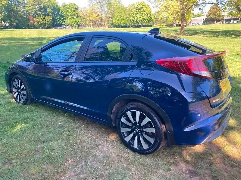 Used Honda Civic EX 120 HP (88 kW) 2014 Blue Hatchback