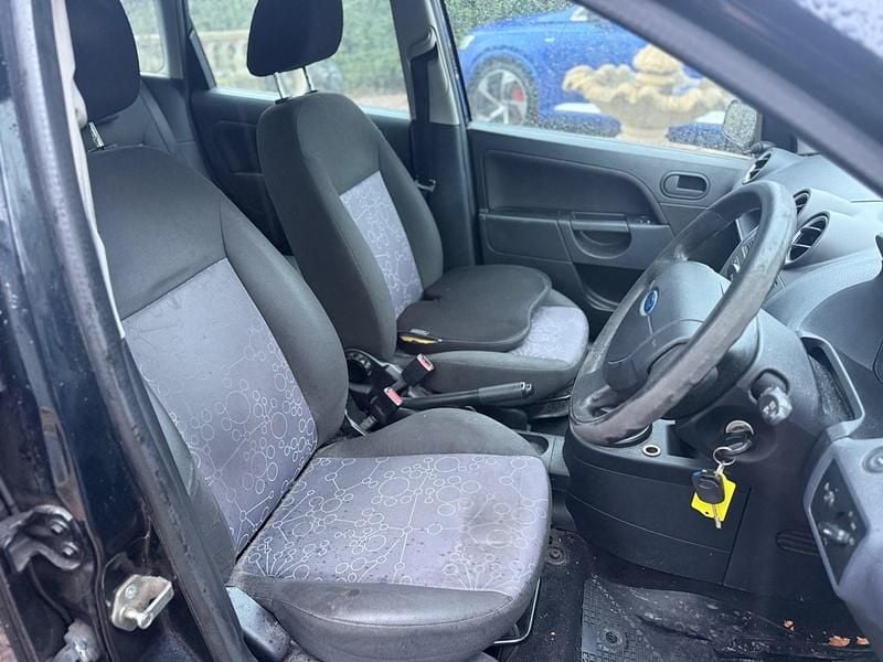 Used Ford Fiesta Style 79 HP (58 kW) 2007 Black Hatchback