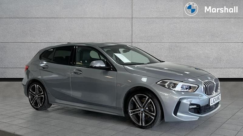 Used BMW 118 M Sport 136 HP (100 kW) 2024 Skyscraper grey metallic Hatchback