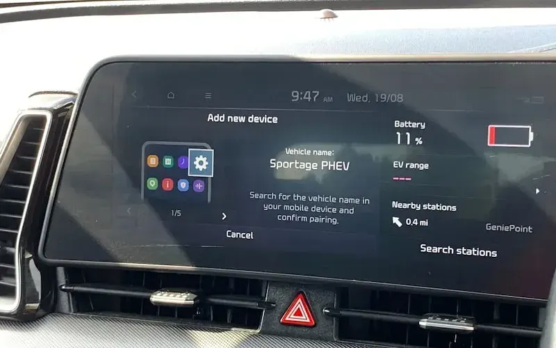 Used Kia Sportage GT-Line 265 HP (194 kW) 2023 Blue SUV