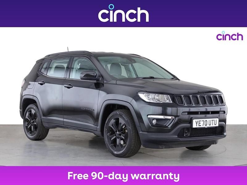 Black Used 2020 Jeep Compass Night Eagle SUV | £14,649 (Fair price) - Image 1/3