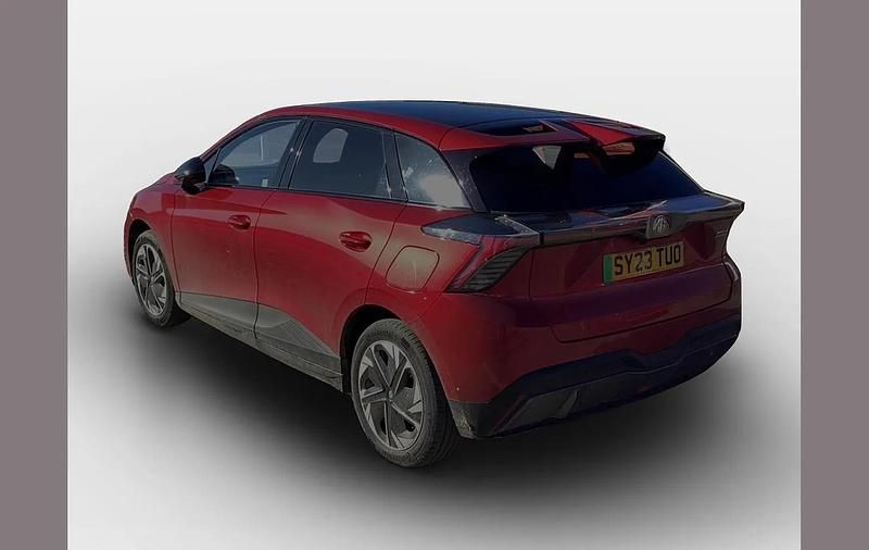 Used MG MG4 EV Trophy 150 kW (204 HP) 2023 Red Hatchback
