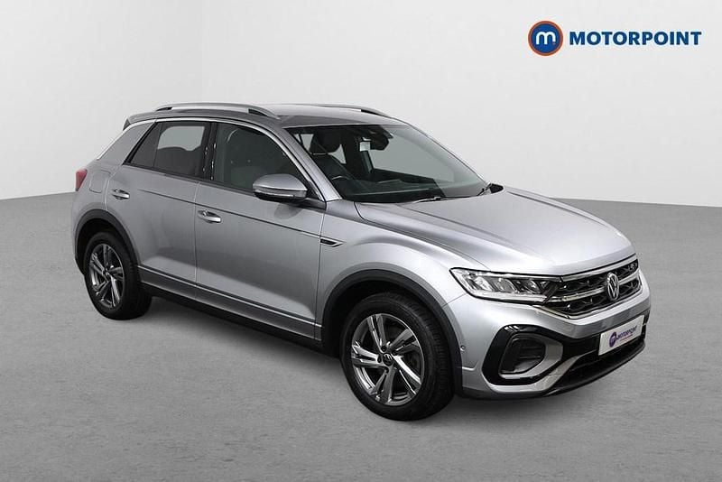 Silver Used 2022 VW T-Roc R-line SUV | £19,249 (Good price) - Image 1/4