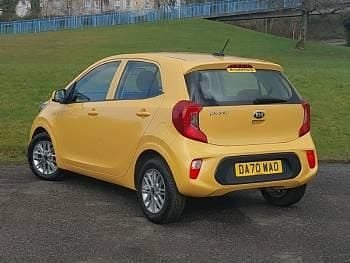 Used Kia Picanto 2020 Yellow Hatchback