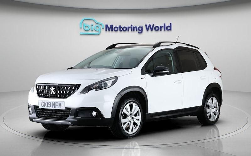 Used Peugeot 2008 GT-line 131 HP (96 kW) 2019 White SUV