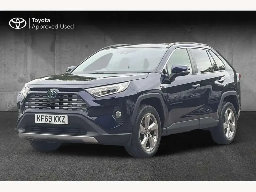Used Toyota RAV4 Hybrid 222 HP (163 kW) 2019 Blue SUV