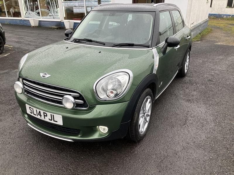 Used Mini Cooper D Countryman 112 HP (82 kW) 2014 Green SUV