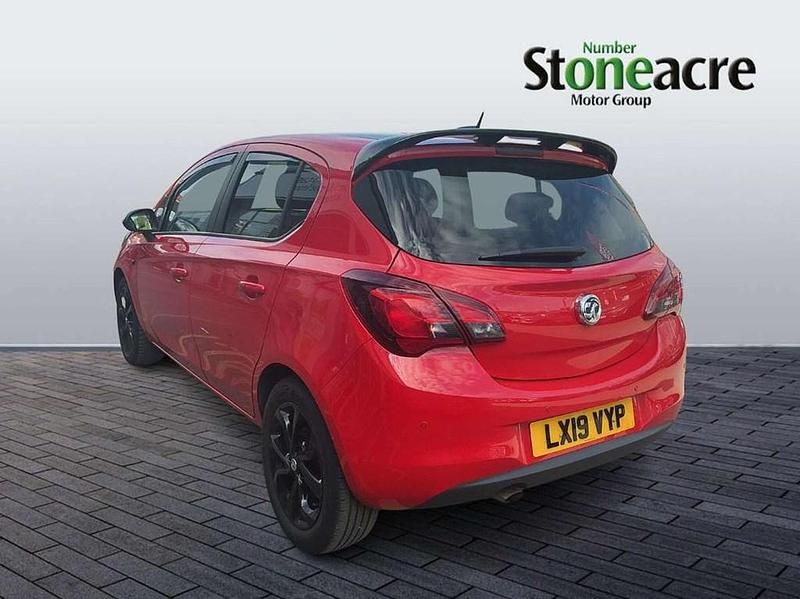Used Vauxhall Corsa 75 HP (55 kW) 2019 Red Hatchback