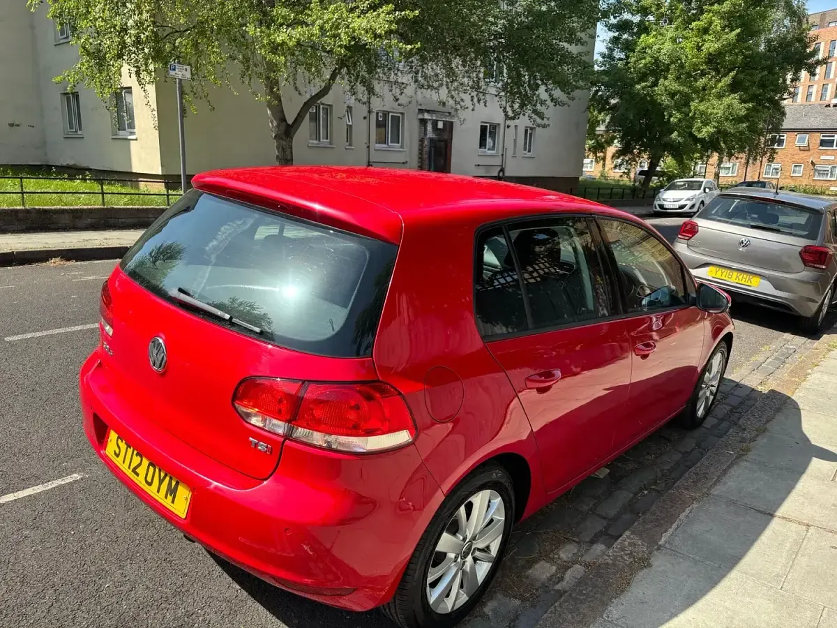 Used VW Golf VII Match 2012 Red Hatchback