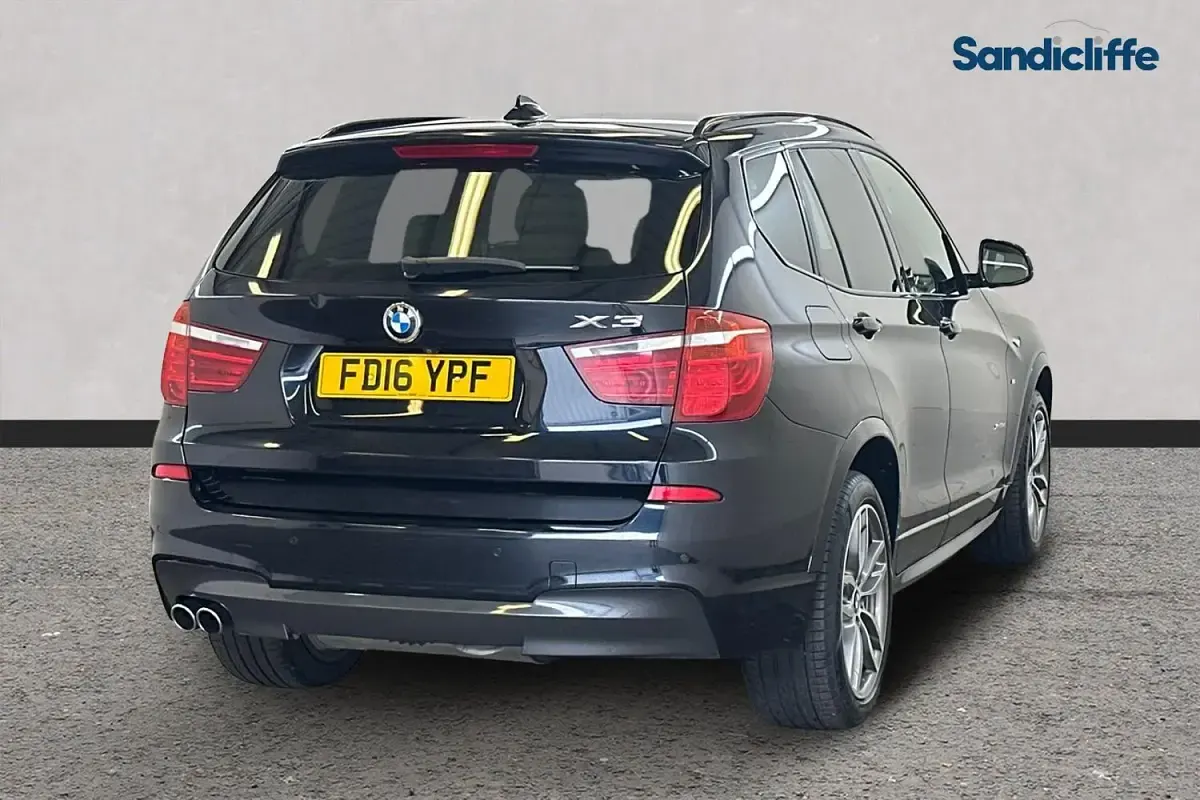 Used BMW X3 M Sport 258 HP (189 kW) 2016 Black SUV
