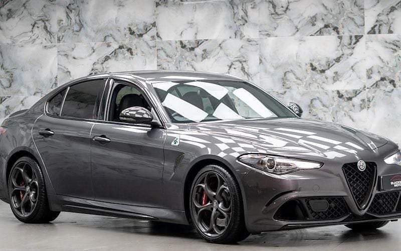 Grey Used 2022 Alfa Romeo Giulia Quadrifoglio Sedan | £47,489 (Fair price) - Image 1/4