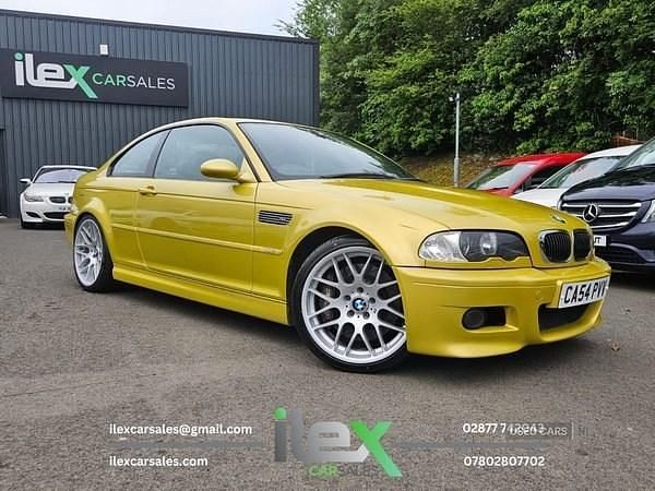 Yellow Used 2004 BMW M3 Comfort Edition Coupe | £24,995 (Expensive) - Image 1/4