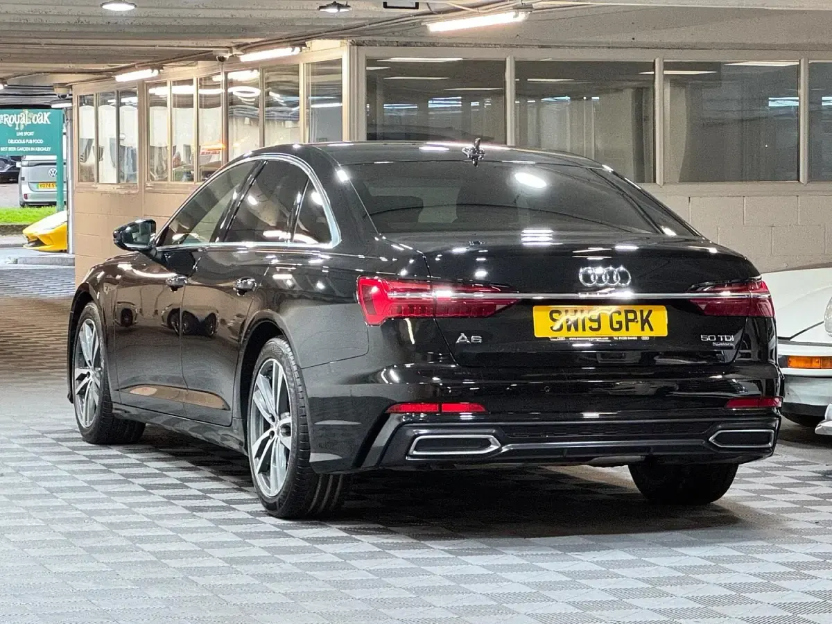 Used Audi A6 S-Line 2019 Black Sedan