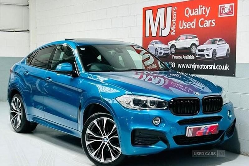 Blue Used 2018 BMW X6 M Sport SUV | £24,995 (Fair price) - Image 1/1
