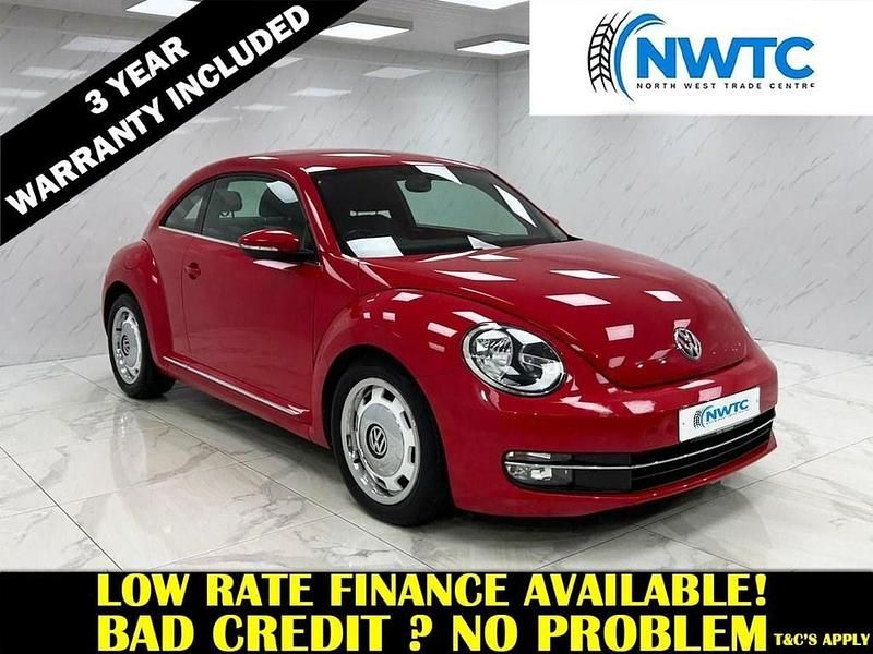 Red Used 2016 VW Beetle Design Hatchback | £12,695 (Expensive) - Image 1/4
