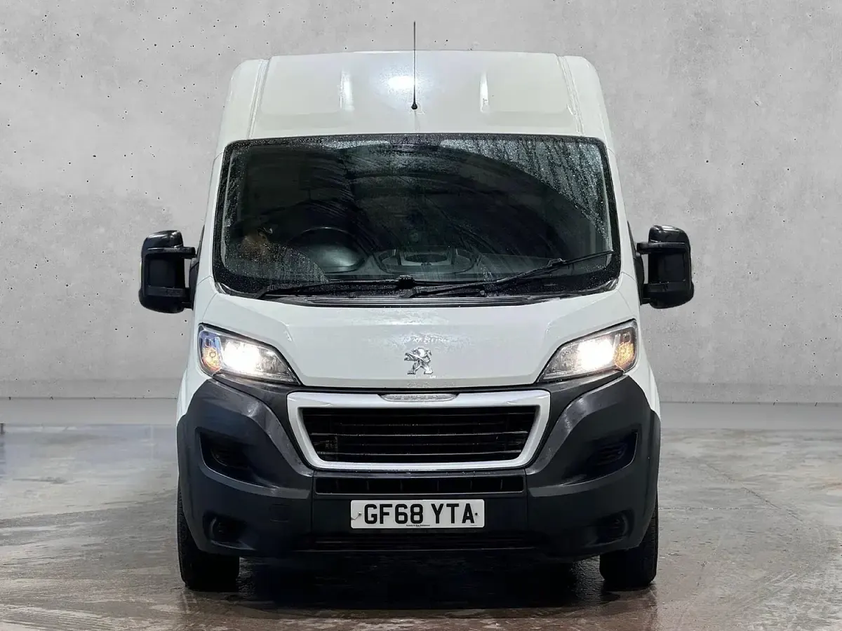 Used Peugeot Boxer 130 HP (95 kW) 2018 White Van