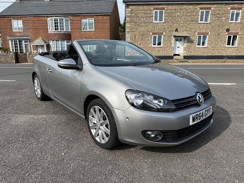Silver Used 2014 VW Golf Cabriolet SE Cabriolet | £6,995 (Fair price) - Image 1/4
