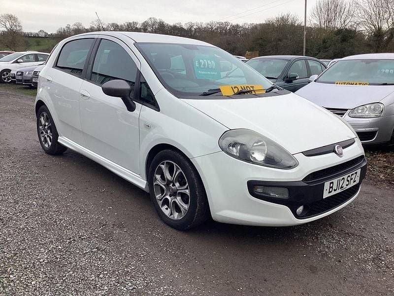 Used Fiat Punto Evo 2012 White Hatchback