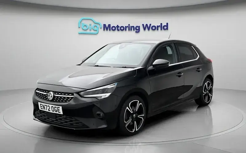 Used Vauxhall Corsa Edition 101 HP (74 kW) 2022 Black Hatchback