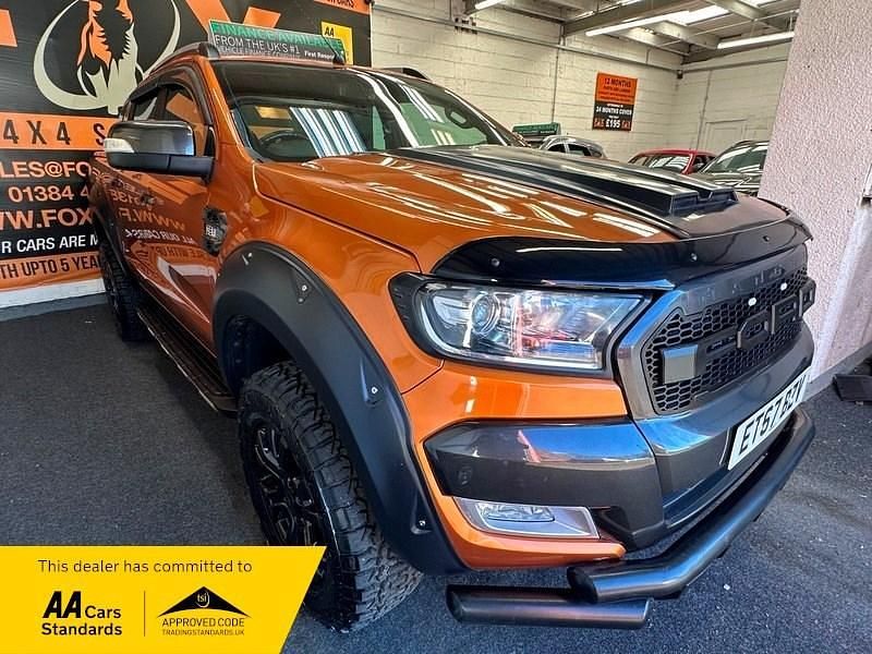 Used Ford Ranger Wildtrack 200 HP (147 kW) 2018 Orange Pickup