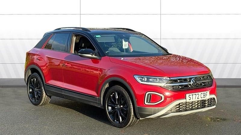Red Used 2022 VW T-Roc Style SUV | £16,514 (Good price) - Image 1/3