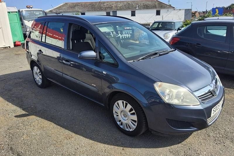 Used Vauxhall Zafira 2009 Blue MPV