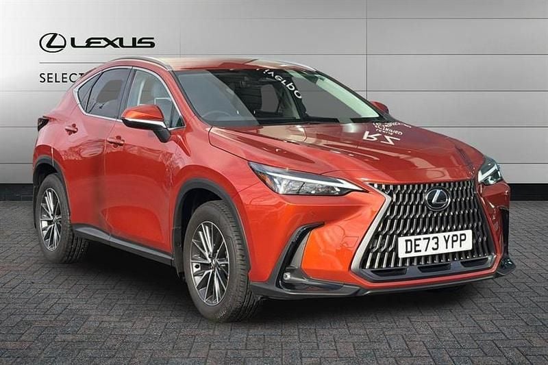 Blazing carnelian Used 2023 Lexus NX350h SUV | £35,779 (Good price) - Image 1/4