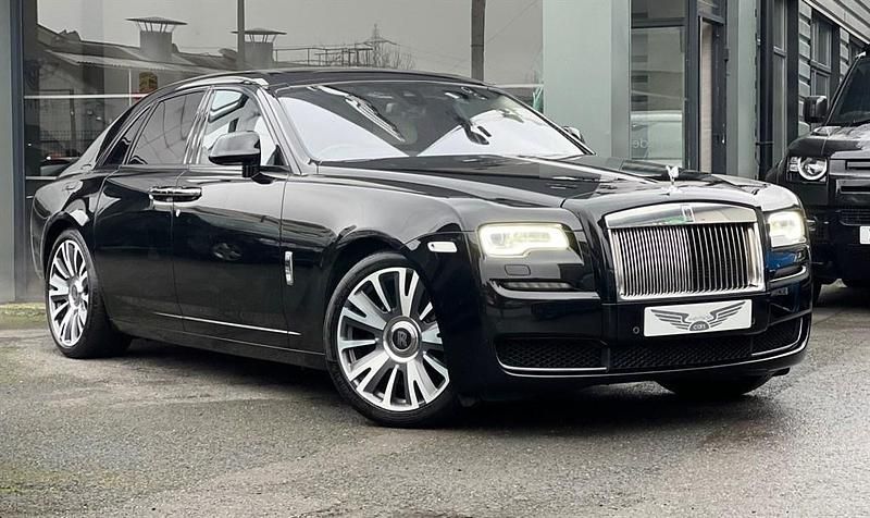 Black Used 2015 Rolls Royce Ghost Sedan | £99,950 (Fair price) - Image 1/4