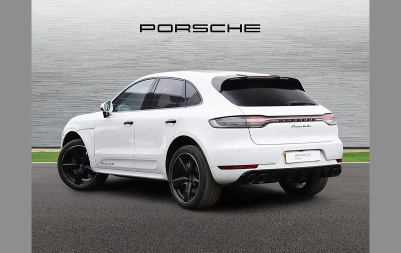 Used Porsche Macan Turbo 434 HP (319 kW) 2020 White SUV