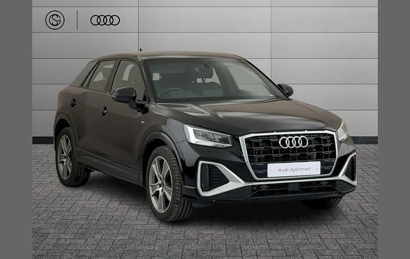 Black Used 2022 Audi Q2 S-Line SUV | £23,093 (Fair price) - Image 1/4