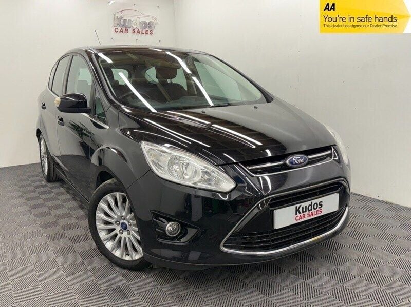 Black Used 2014 Ford C-MAX Titanium MPV | £3,999 (Good price) - Image 1/3