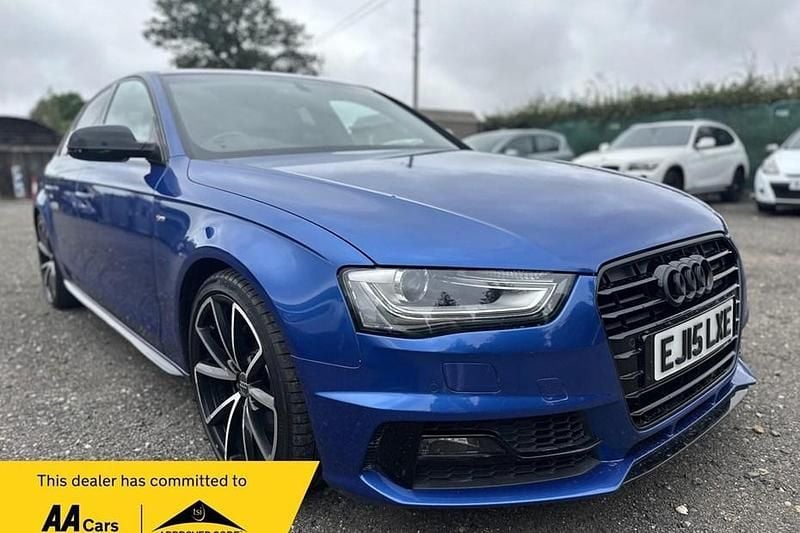 Blue Used 2015 Audi A4 Black Edition Sedan | £5,995 (Good price) - Image 1/1