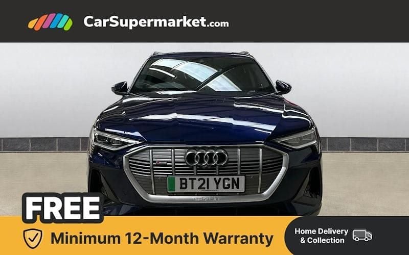 Used Audi e-tron S-Line 230 kW (313 HP) 2021 Blue SUV