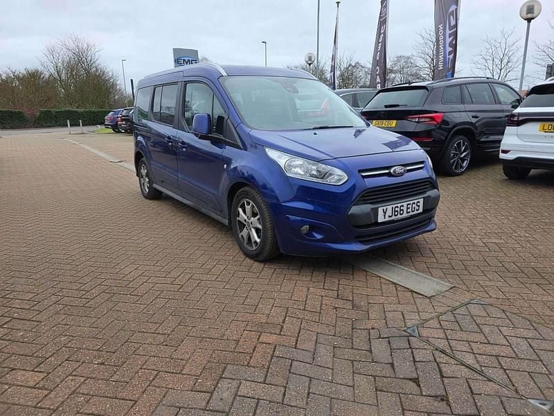 Blue Used 2016 Ford Tourneo Connect Titanium MPV | £9,885 (Fair price) - Image 1/3