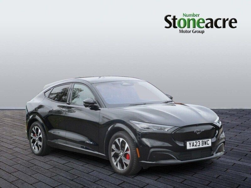 Black Used 2023 Ford Mustang Mach-E Extended Range SUV | £44,990 - Image 1/2