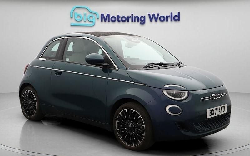 Used 2022 Fiat 500e La Prima Cabriolet | £15,000 (Good price) - Image 1/4