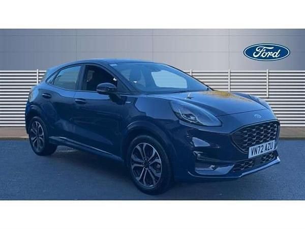 Blue Used 2022 Ford Puma ST-Line SUV | £15,013 (Good price) - Image 1/4