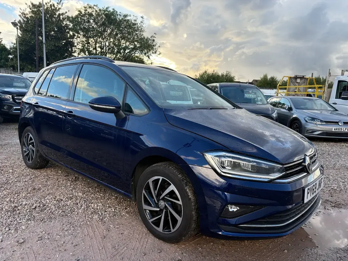 Used VW Golf Sportsvan Match 2019 Blue MPV