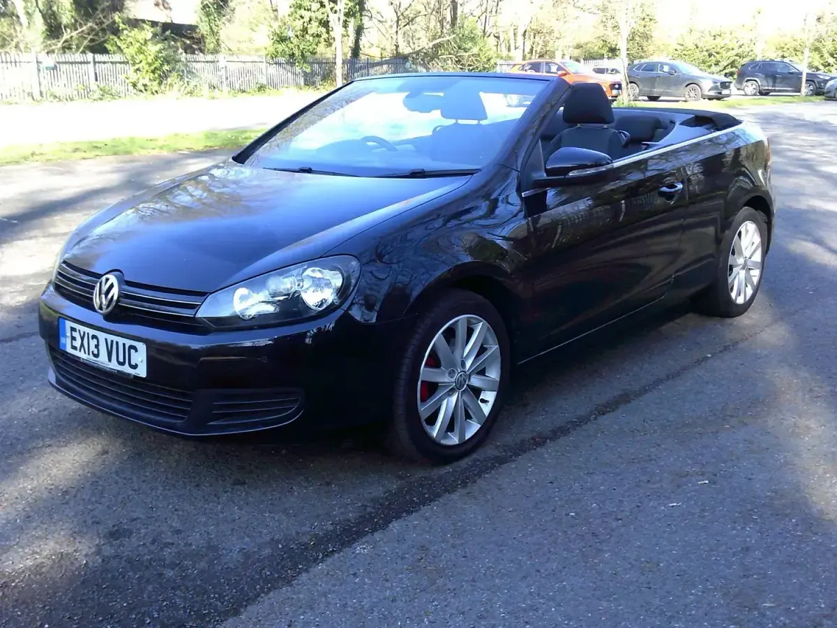 Używany VW Golf Cabriolet SE 2013 Czarny Kabriolet