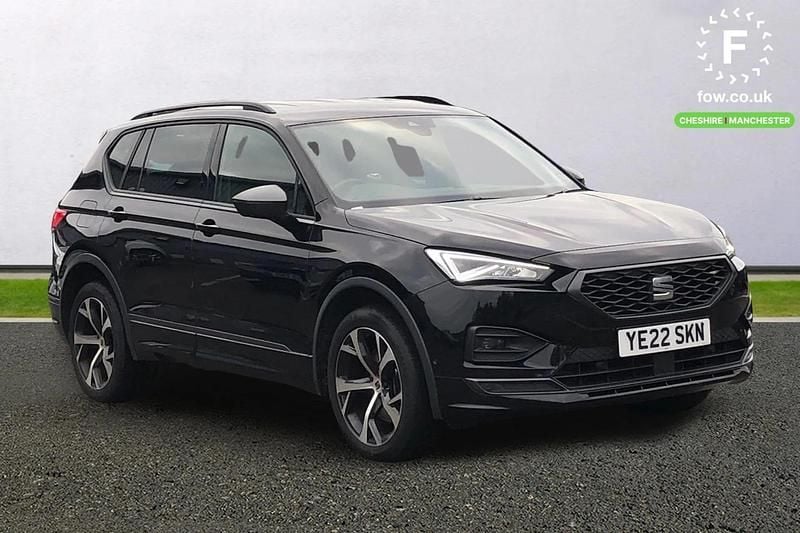 Black Used 2022 Seat Tarraco 4Drive SUV | £23,199 (Fair price) - Image 1/3