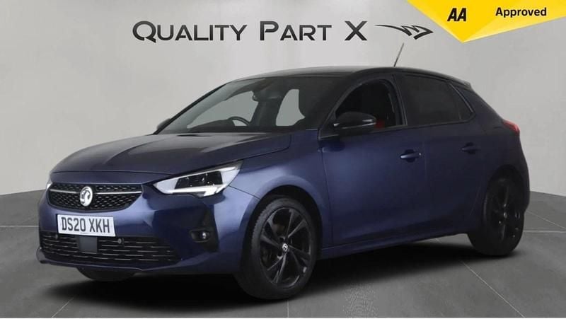 Used Vauxhall Corsa SRi 100 HP (73 kW) 2020 Blue Hatchback