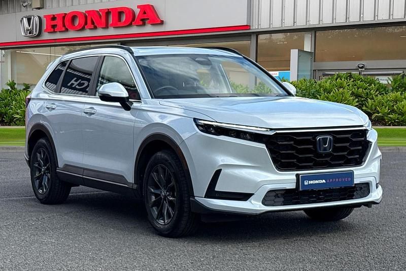White Used 2025 Honda CR-V Advance SUV | £40,845 (A bit pricey) - Image 1/4