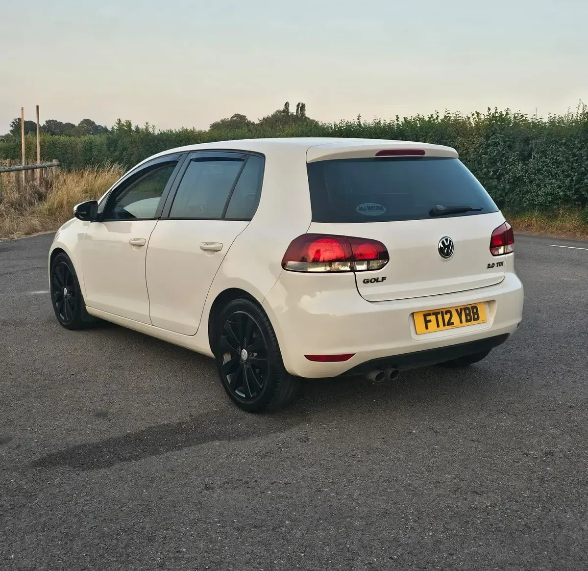Used VW Golf VII GT 2012 White Hatchback